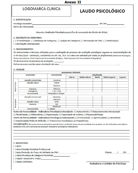 Laudo Detran, PDF, Medicina Clínica