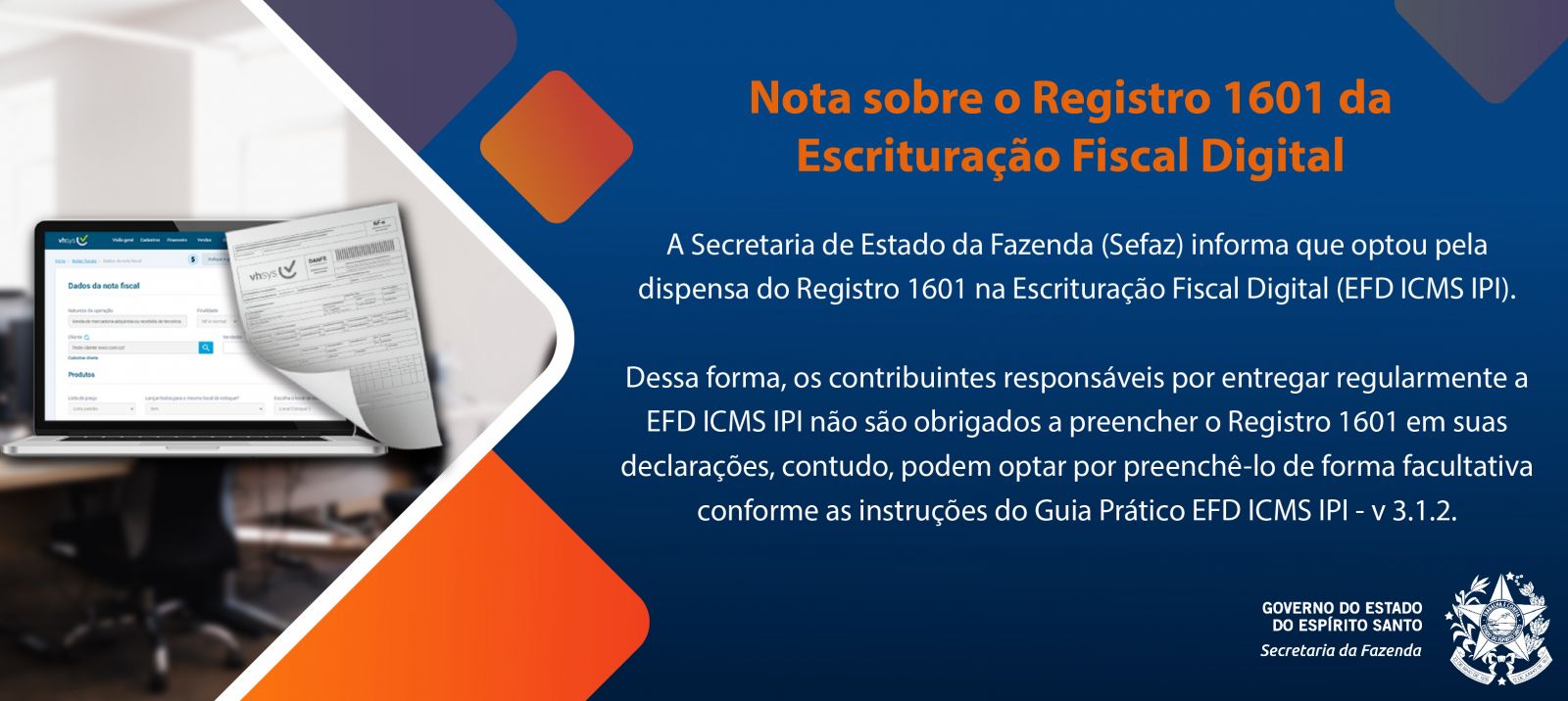 RELAÇÃO DE OBRIGADOS À ENTREGA DE EFD NOS  - Sefaz